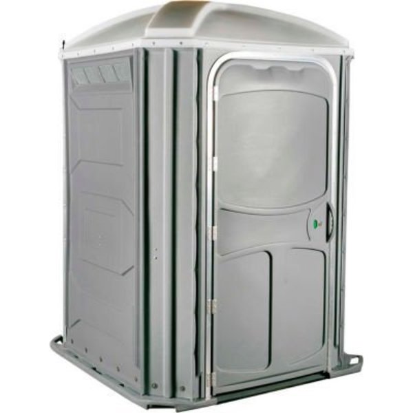 Polyjohn Enterprises PolyJohnÂ Comfort XL Wheel Chair Accessible Portable Restroom Pewter - PH03-1005